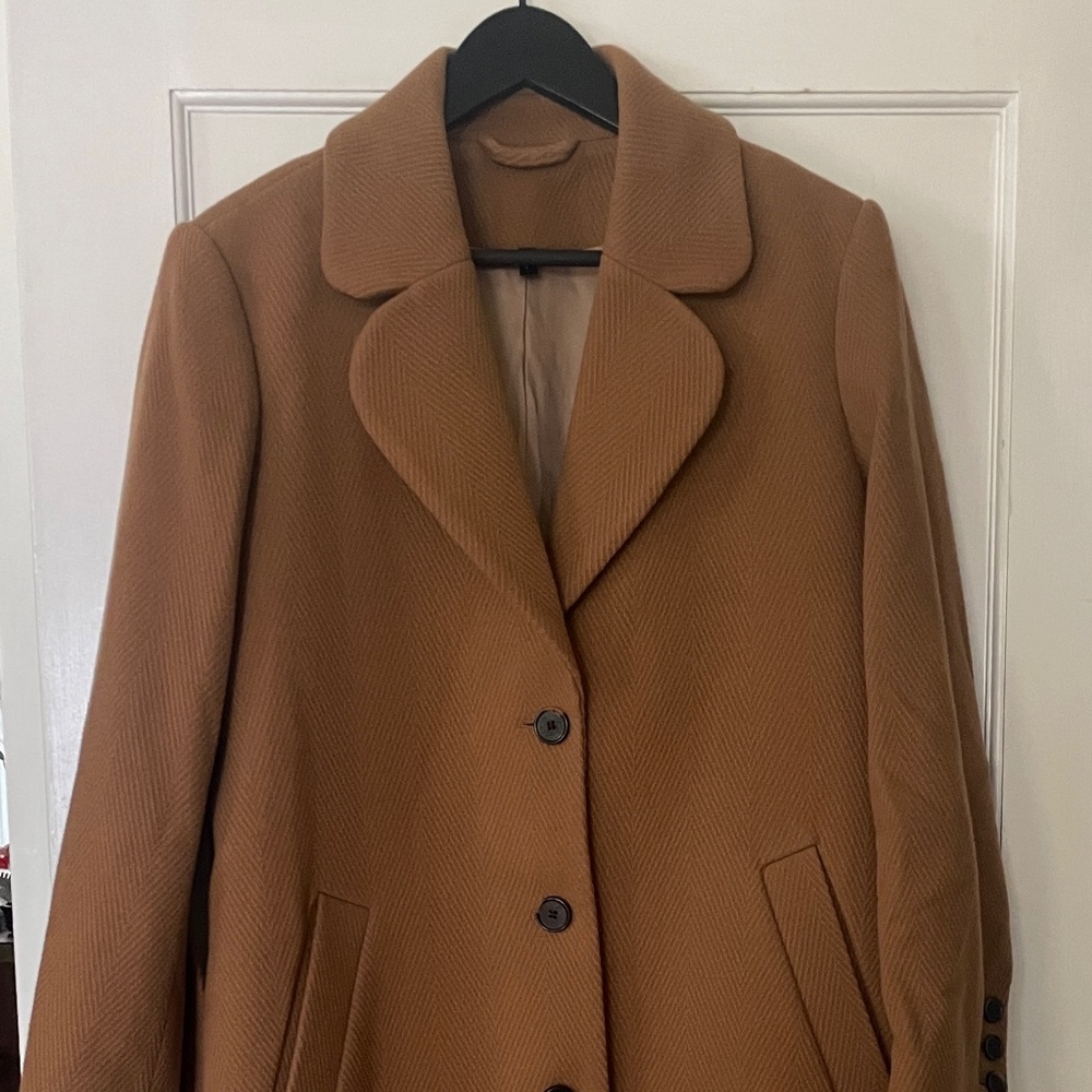 & Other Stores Camel Long Coat